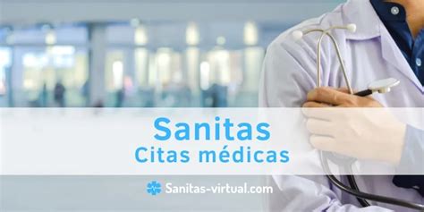 numero sanitas citas medicas|Citas EPS Sanitas por teléfono